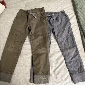 Cat & Jack Kids Joggers - Olive and Gray